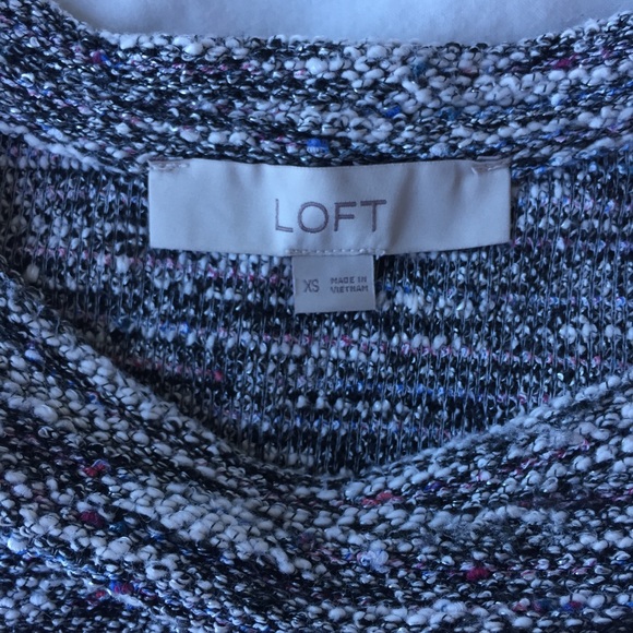 LOFT Bouclé/Tweed Top - Picture 8 of 11